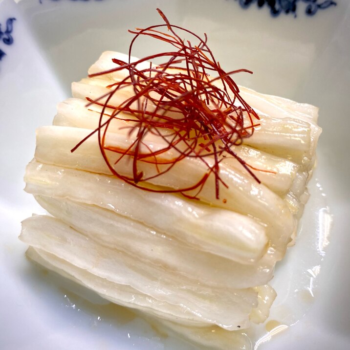 正月のお節にも！白い白菜のラーパーツァイ(甘辛酢)